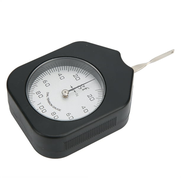 Medidor de tensión de esfera, medidor de fuerza, tensiómetro portátil de  una sola aguja, medidor de fuerza portátil preciso para medir 1.76 oz
