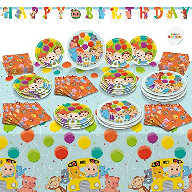 Cocomelo para niño, decoración de fiesta cocomelon, dulces, pastel,  decoration party 