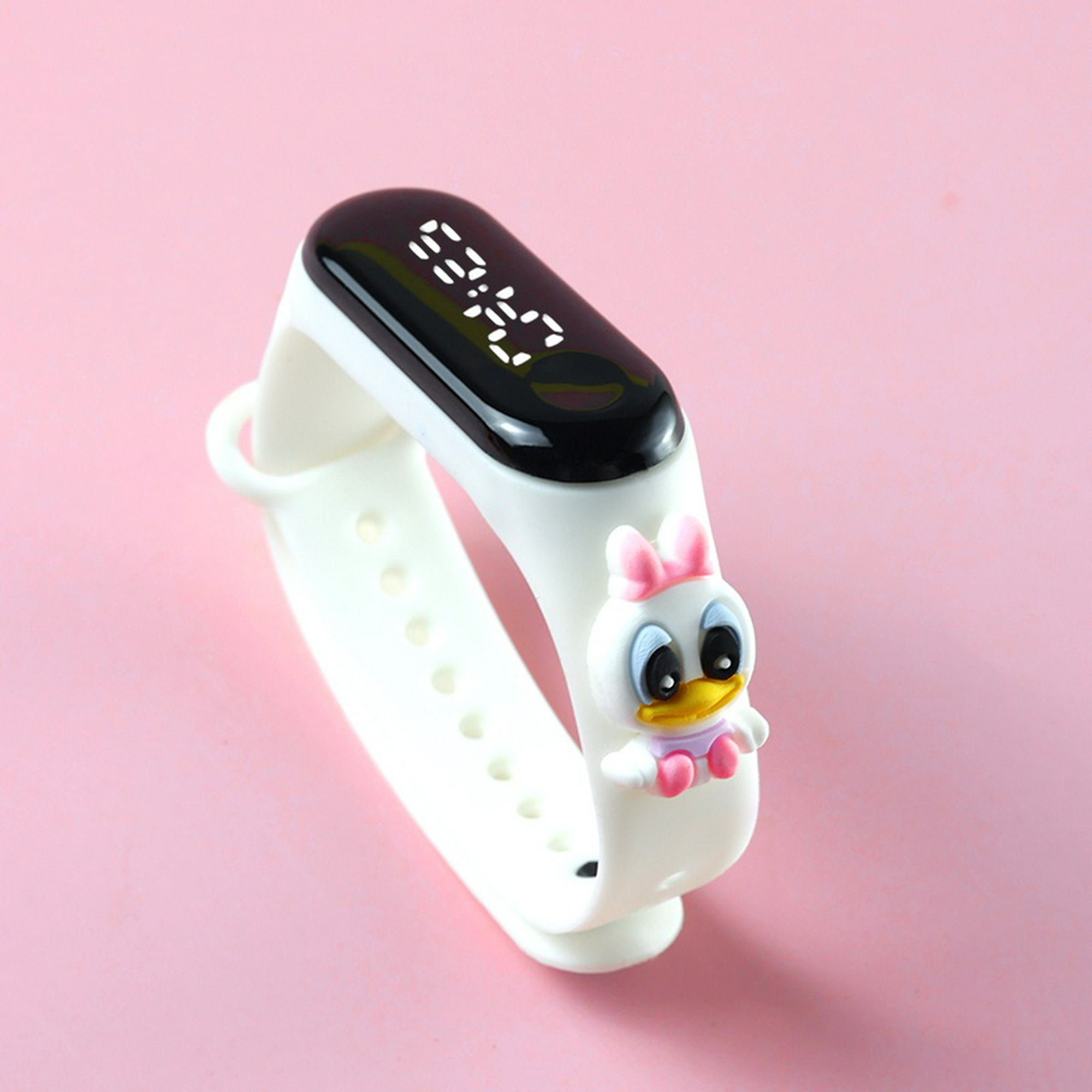 M3 UI electrónico digital Reloj led para niños reloj infantil a prueba de d  agua con diseño