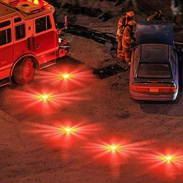 Luces LED de carretera, 2 uds. Kit de seguridad intermitente de