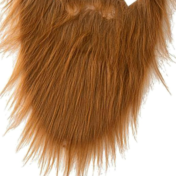 Disfraz de bigotes , suministros para fiestas, barba postiza larga, Facial  para accesorios, , adultos, , en Negro Sunnimix Barba larga