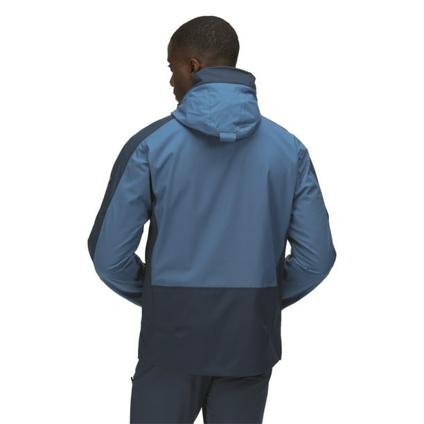 Regatta - Chaqueta Impermeable para Hombre (Vaquero Luz de Luna