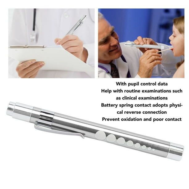 Linterna bolígrafo Led para inspección médica