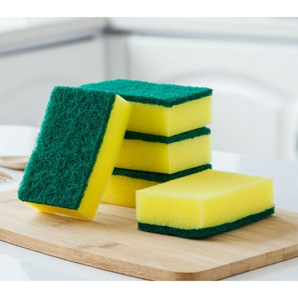 GLEAVI Esponja de limpieza de cocina, esponja de cocina, esponja para  fregador, esponja de baño para ducha, cocina, estropajo, almohadilla para