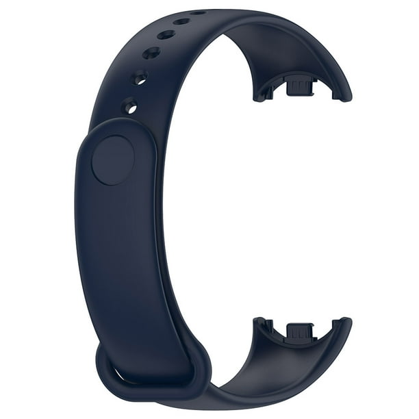 Reloj inteligente pulsera de silicona para Xiaomi Mi Band 8 Smart Band  (azul medianoche) Likrtyny Para estrenar
