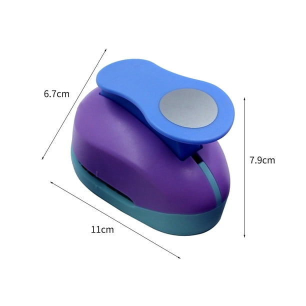 Perforadora circular de 50 mm para manualidades, perforadora de papel hecha  a mano para álbumes de r Meterk Puñetazo circular