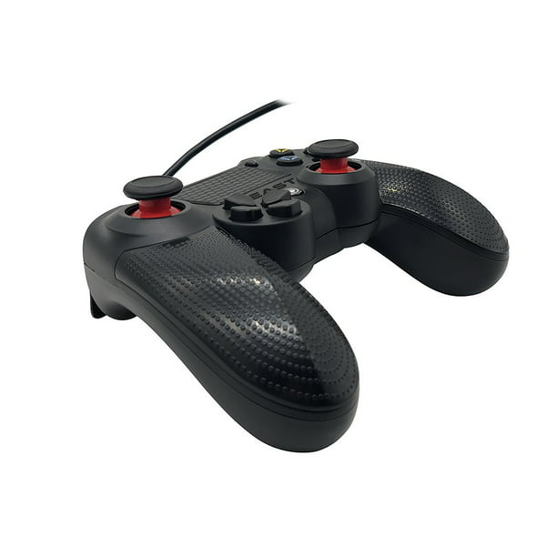 Control TTX Tech alambrico para PS2 y PS1 Negro