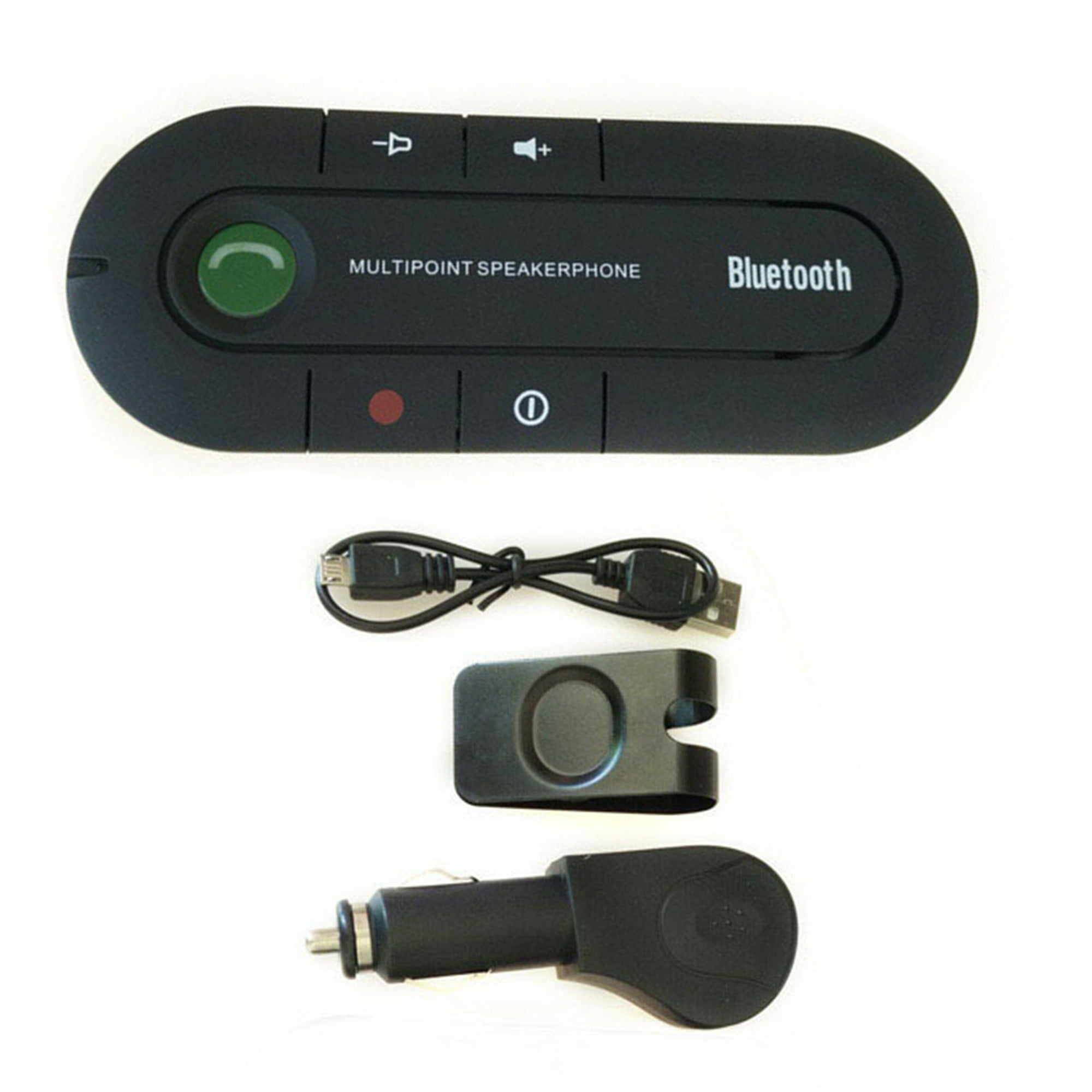 Muyoka Altavoz Bluetooth para coche Manos libres recargable
