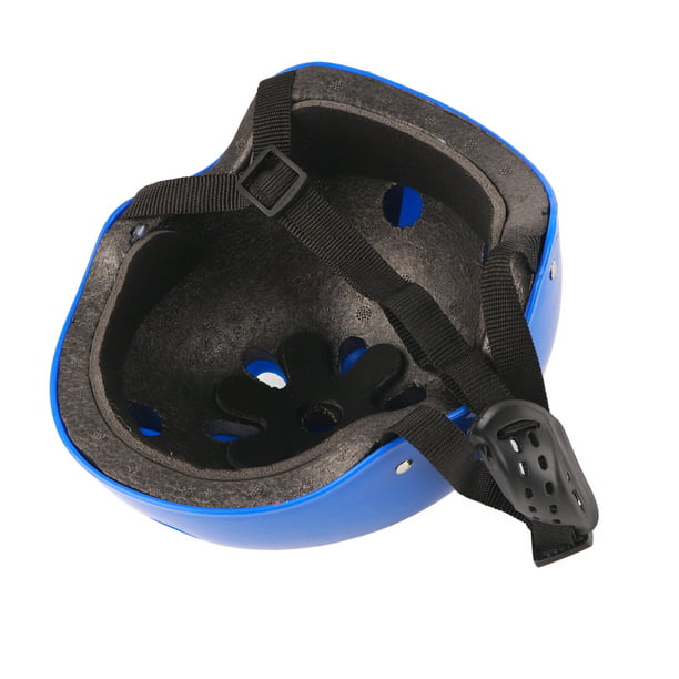 Conjunto de equipo de protección para casco para niños, Protector de  rodilla y codo de espuma para equilibrio, coche, patinete, patinaje sobre  ruedas, color azul
