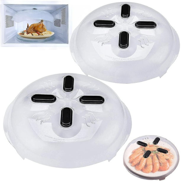 Flexzion Tapa microondas Libre de BPA, 5 Piezas, Tapadera microondas con  Orificio para liberar Vapor, Accesorios de Cocina, para Diferentes tamaños  de Platos, Apto para lavajillas, Anti-Salpicadura : : Hogar y  cocina