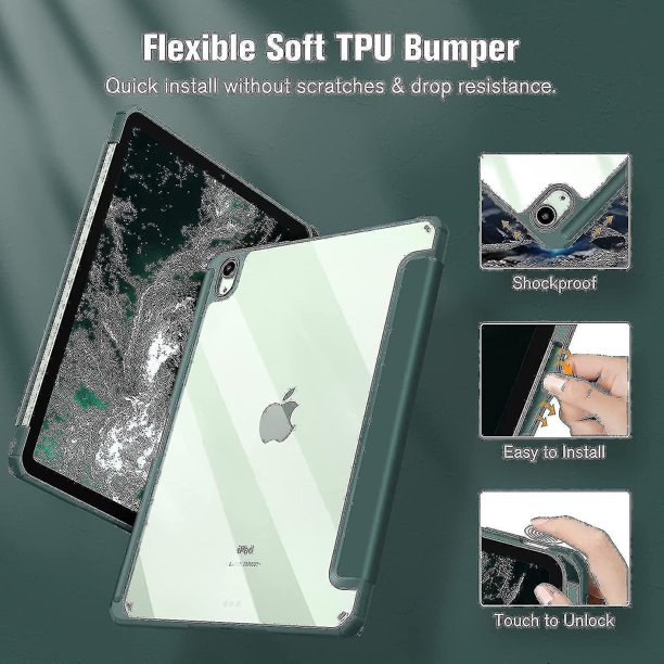 Funda con soporte de transformación para iPad Air 5 2022, 5. ª