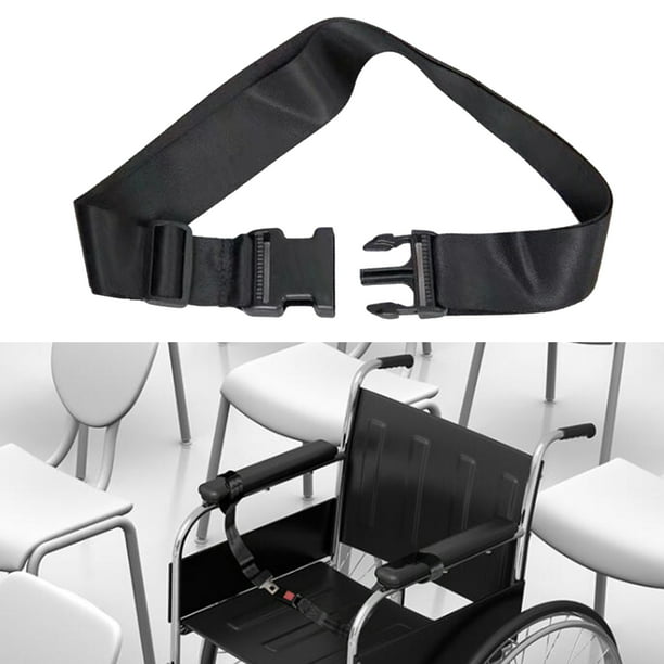 Cinturón de sujeción para silla de ruedas, arnés duradero para silla,  correa para el regazo, atenció shamjiam Cinturón de seguridad para sillas  de ruedas