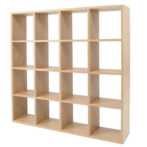 Toyvian Estantería de madera para casa de muñecas, mini cajón de madera,  gabinete de TV en miniatura, modelo de mini estantería, estantes de