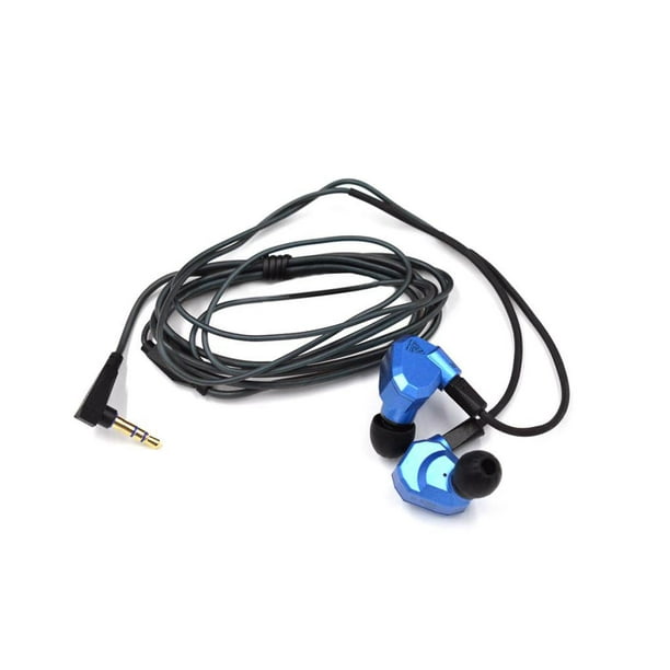 Comprar Auriculares con cable para móvil de cuatro núcleos, auriculares  deportivos 3,5 con graves, auriculares estéreo con cable, micrófono, auriculares  para música