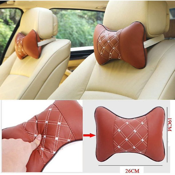 Cojín De Reposacabezas Coche Almohada Cuello Del Coche