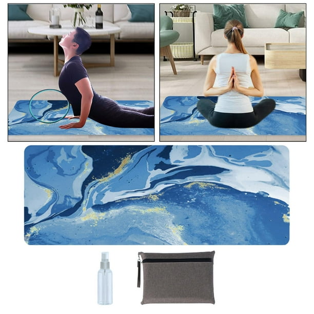 Esterilla de ejercicio Manta de yoga plegable Unisex para adultos Esterilla  de yoga antidesgarro con bolsa de transporte Estilo D Zulema Almohadilla de  yoga