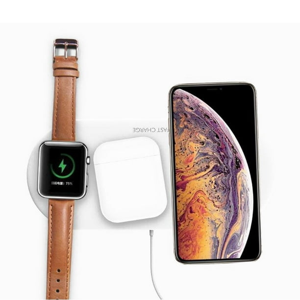 Cargador inalámbrico Estación de Carga 3 en 1 para Apple Watch Air