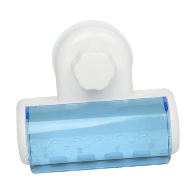 DODAMOUR Soporte para cepillos de dientes montado en la pared, organizador  de almacenamiento de cepillos de dientes con tapa, colgador de cepillos de