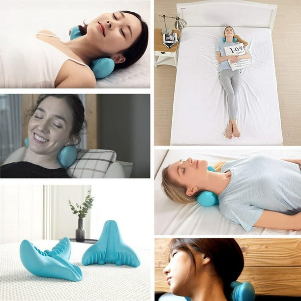 Almohada Cervical Para Aliviar El Dolor De Cuello Y Hombros