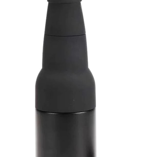 Enfriador de latas de botella con aislamiento al vacío para cerveza con  abridor de latas (blanco) Ehuebsd Libre de BPA