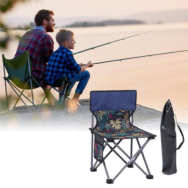  Silla plegable ligera, silla plegable que se puede utilizar  para picnic y pesca al aire libre, silla plegable al aire libre, silla de  pesca, silla de playa, silla azul : Todo