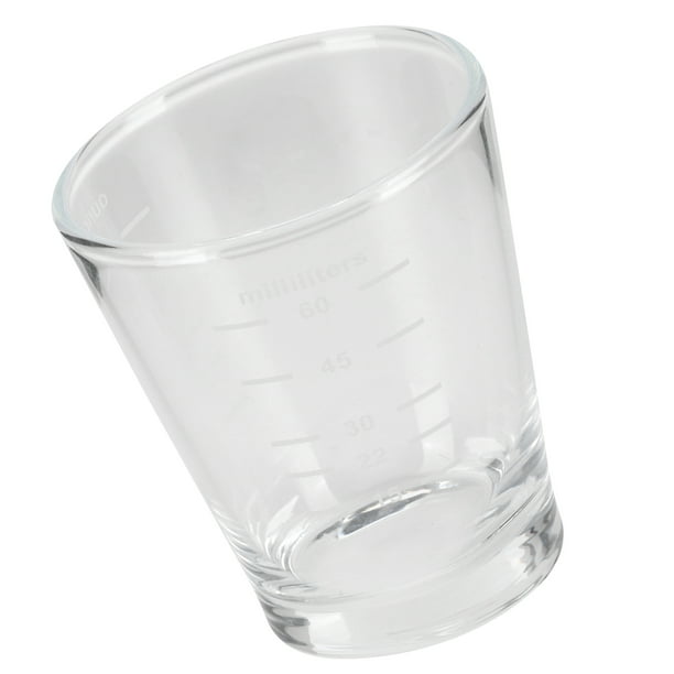 Vaso medidor cónico, vaso medidor de cristal con balanza de boquilla, vaso  medidor, vaso de cristal de grado alimenticio, vaso de zumo de leche
