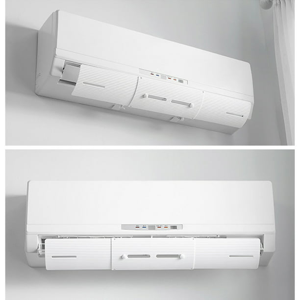 Deflector de aire acondicionado ajustable para el hogar, aire acondicionado  de soplado anti-directo Irfora Blanco