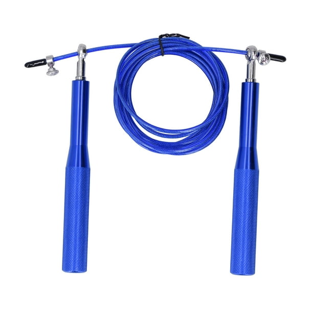 Cuerda Para Saltar Xtreme Life Color Azul Crossfit Rápida Con Peso  Incorporado