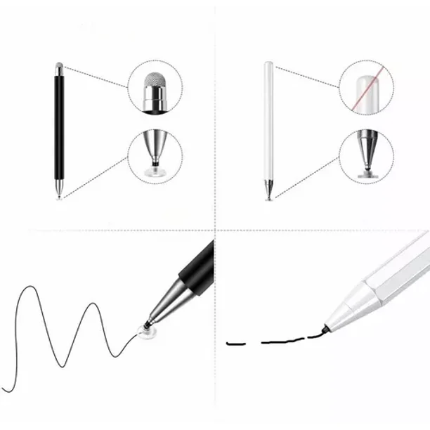 Stylus Pen Capacitivo Lápiz Óptico Para Pantalla Táctil 2pcs Pamolo  Multifuncional