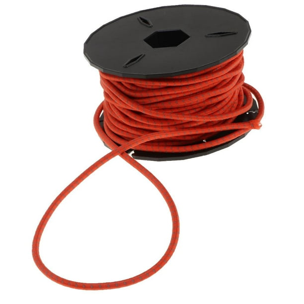 Prasacco Cuerda elástica de 3 mm x 10 m, cuerda elástica fuerte