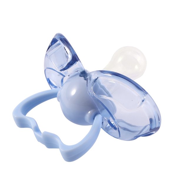 Chupete de bebé azul de lujo, juego de fundas con Clips ostentosos, sin  BPA, mordedor de silicona para recién nacido, chupete para bebé, regalo  para Baby Shower – Los mejores productos en