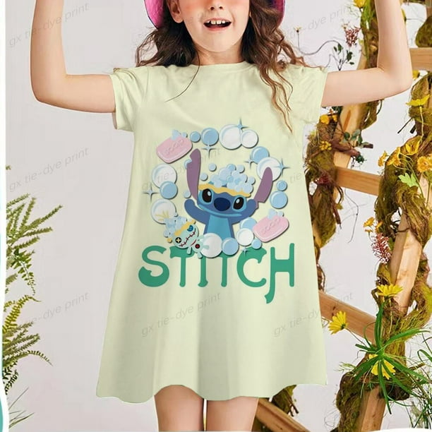 Disfraz de Lilo & Stitch para niña, ropa informal de Disney