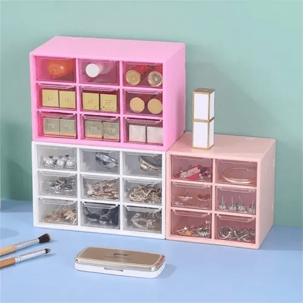 Organizador De Maquillaje Y Caja De Almacenar Con Cajones Malubero