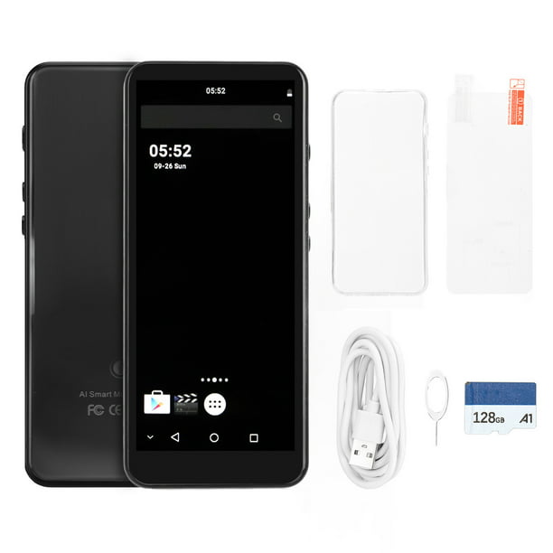 Reproductor MP4 Bluetooth WiFi Pantalla Full Touch HD de 50 pulgadas  Reproductor de música negro para deportes
