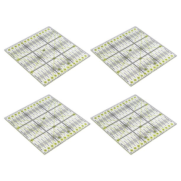 Regla De Costura Acrílica, Reglas De Acolchado De Material Acrílico Para El  Hogar Para Coser Para Dibujar OTVIAP Cutting Ruler