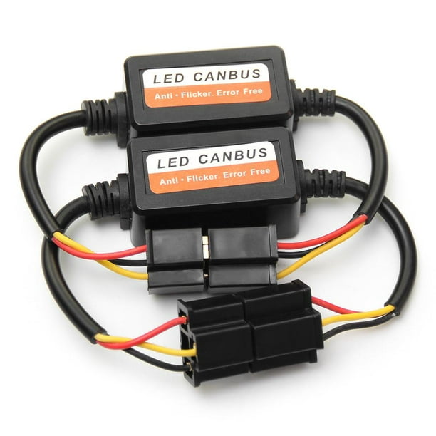 Resistencia decodificador de error de bombilla LED Canbus H7 - Tienda Auto  Gamma