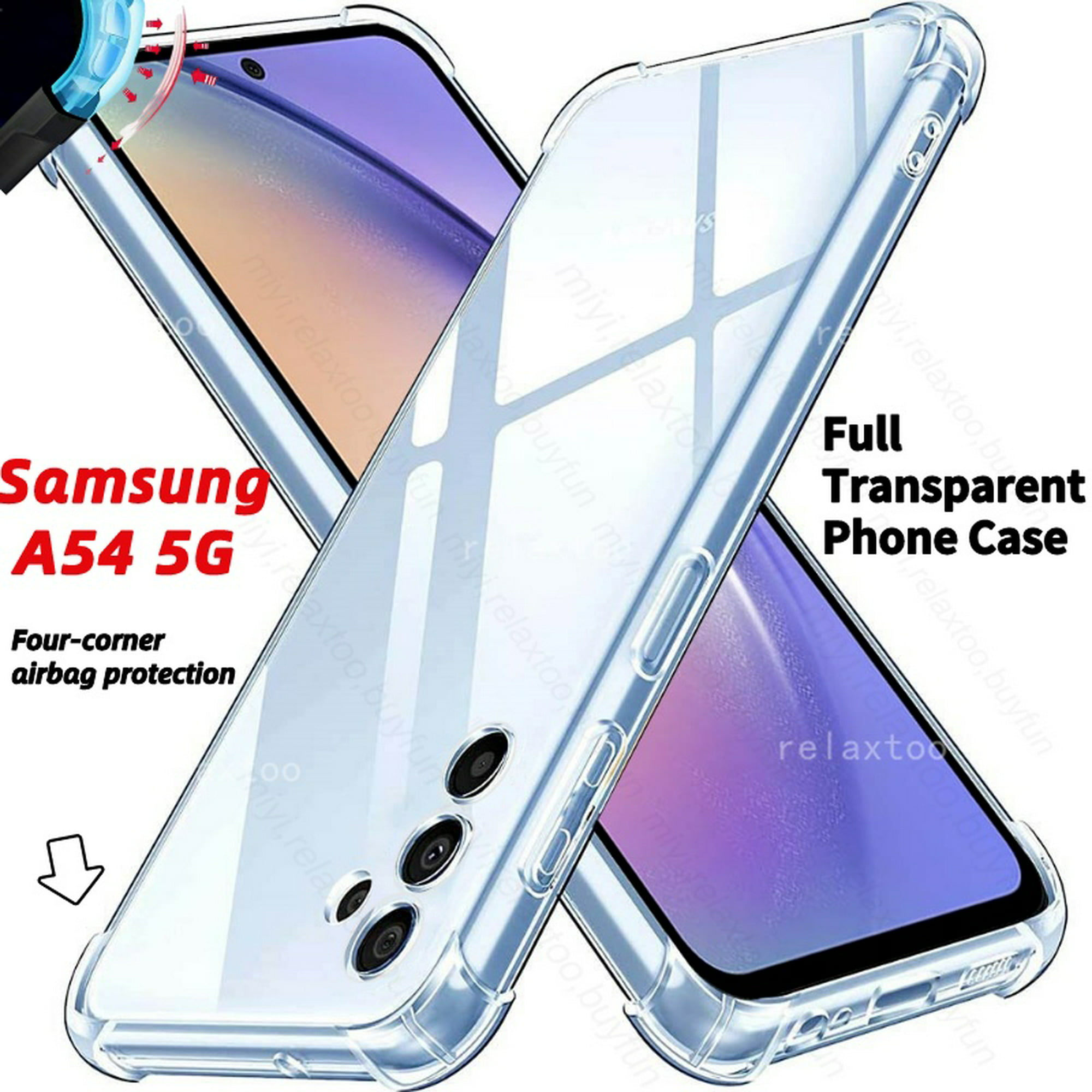 Funda AKABEILA para Samsung Galaxy A54 5G, funda transparente