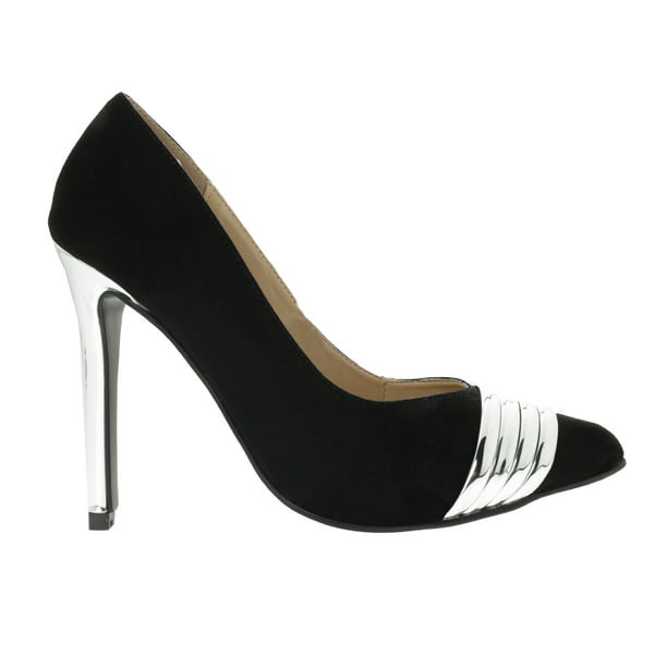 Zapatillas Liliana color negro con detalles 22.5 Dorothy Gaynor Zapatillas color negro con detalles plata | Walmart en línea