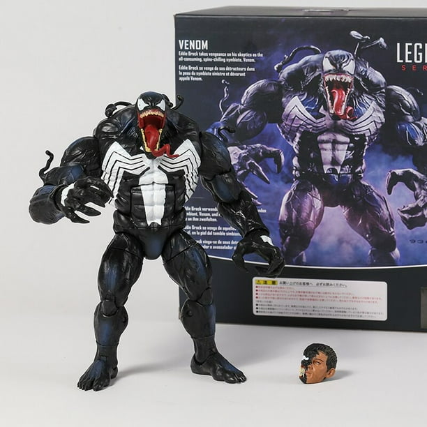 Venom Legends Series - Figura de acción coleccionable de Venom de 7  pulgadas, figura de acción de Venom, figura de acción de veneno,  articulaciones de