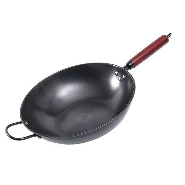 Olla sarten hierro fundido wok/con mangodoble – Tienda Lado H