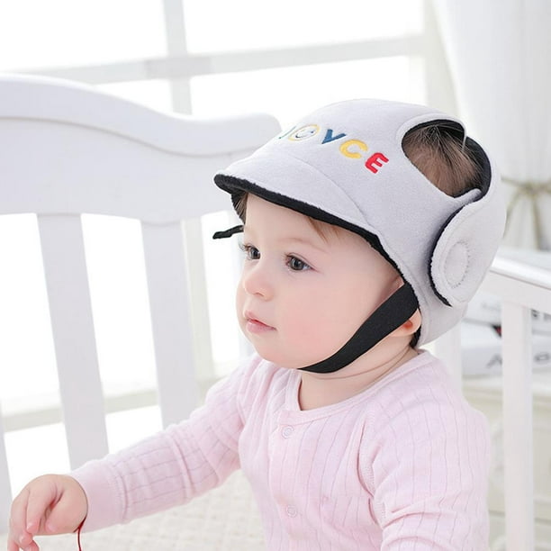 Casco de seguridad para bebés Protector de cabeza Sombrero anticaída  ajustable para niños pequeños ( Tmvgtek Para estrenar