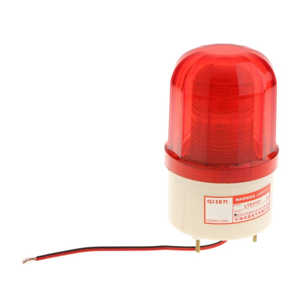 Luz estroboscópica para sistemas de alarmas Color Rojo