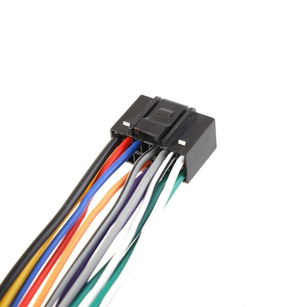 Adaptador de conector de arnés de cableado ISO Kenwood / JVC de 16 pines  Radio Loom estéreo para coche - China Fabricación de mazos de cables, cables