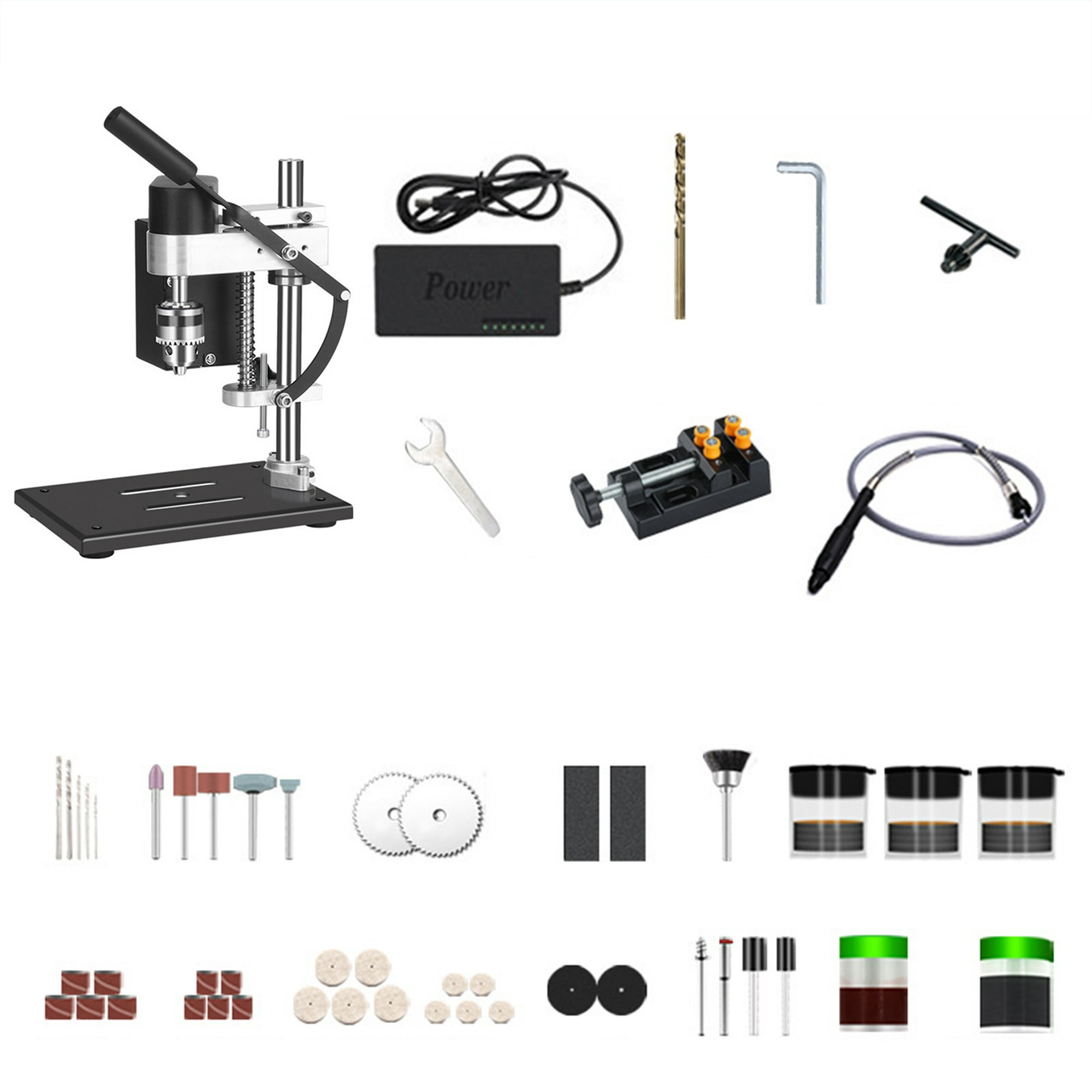  Kit de accesorios para taladro de 4 piezas : Industrial y  Científico