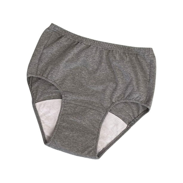 Healifty 6 piezas de adultos mayores antiorina incontinencia reutilizables  para adultos adultos Onsie calzoncillos absorbentes para hombres ropa