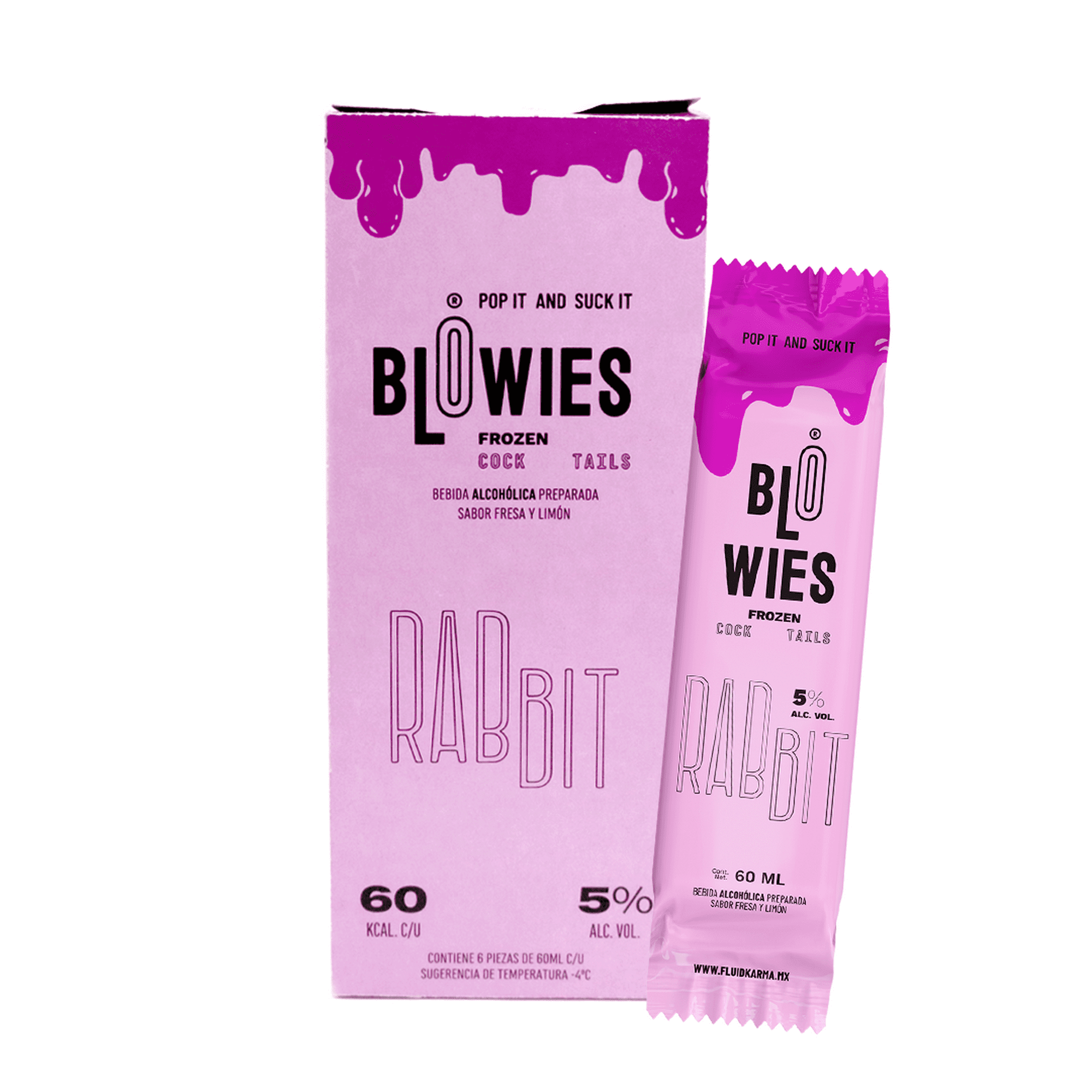Blowies Six Pack Sabor RABBIT Blowies Blowies sabor Rabbit | Walmart en