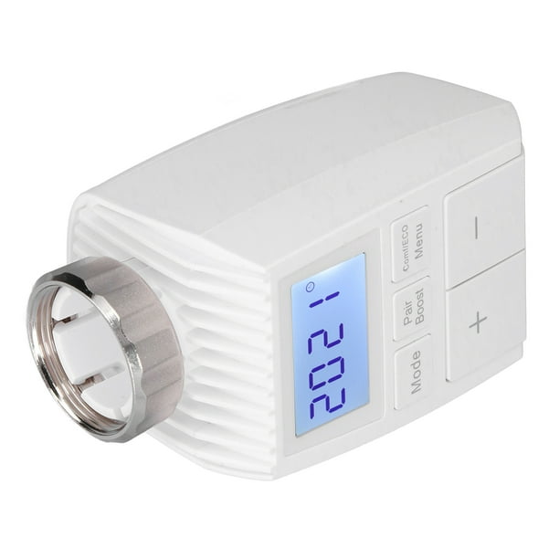 Termostato de radiador inteligente, Control de aplicación, controlador de  temperatura Digital para Bluetooth para aplicación Tuya Smart Home (sin