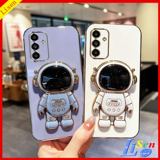 Funda Samsung A54 5G/A14 A34 A04S/A24/A13 A03 Core/A04/A04E Astronauta  Stand Phone Case YHY Pang Jing