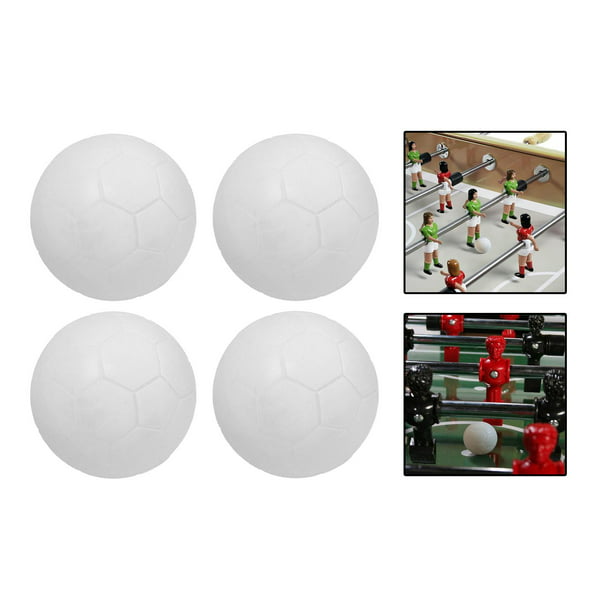 BQSPT - Pelotas de futbolín de 1.28 pulgadas (1.260 in), pelotas de fútbol  de mesa, juego de fútbol de repuesto, 16 unidades, futbolín multicolor