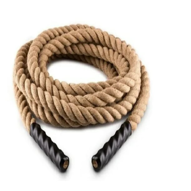 Fragua Libro Guinness de récord mundial como eso Cuerda Gruesa Crossfit Compraymas Battling Ropes 1.9in para Gimnacio 1  metro | Walmart en línea